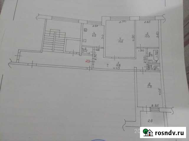 3-комнатная квартира, 64 м², 5/5 эт. на продажу в Старой Руссе Старая Русса - изображение 1