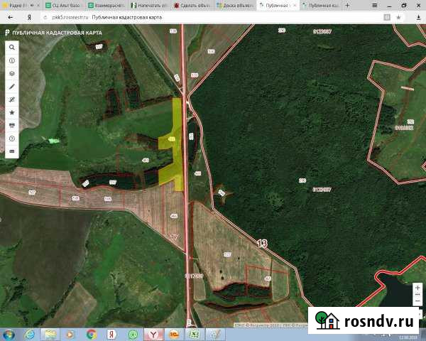 Участок СНТ, ДНП 1800 сот. на продажу в Саранске Саранск - изображение 1