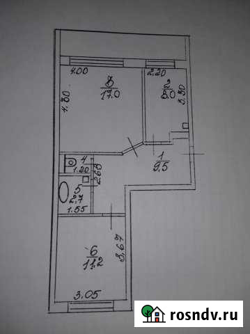 2-комнатная квартира, 49 м², 3/3 эт. на продажу в Завитинске Завитинск - изображение 1