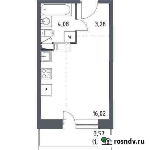 Квартира-студия, 24 м², 16/17 эт. на продажу в Видном Видное
