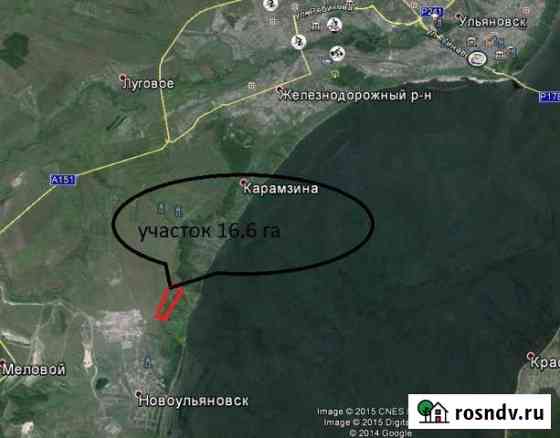 Участок СНТ, ДНП 1660 сот. на продажу в Новоульяновске Новоульяновск
