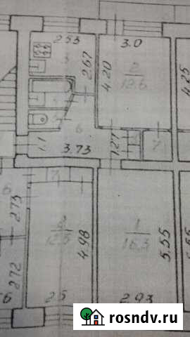 2-комнатная квартира, 46 м², 4/5 эт. на продажу в Печоре Печора - изображение 1