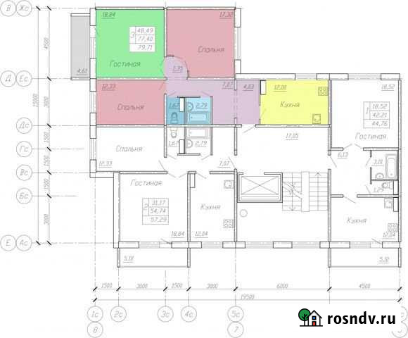 3-комнатная квартира, 80 м², 9/10 эт. на продажу в Омске Омск - изображение 1