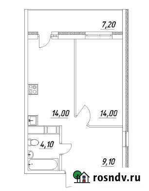 1-комнатная квартира, 44 м², 6/16 эт. на продажу в Петрозаводске Петрозаводск - изображение 1