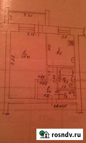 1-комнатная квартира, 35 м², 4/5 эт. на продажу в Восточном Кировской области Восточный - изображение 1