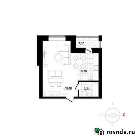 1-комнатная квартира, 42 м², 2/3 эт. на продажу в Березовском Свердловской области Березовский