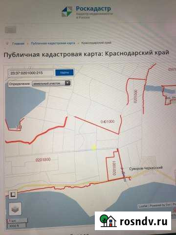 Участок СНТ, ДНП 400 сот. на продажу в Виноградном Виноградный - изображение 1