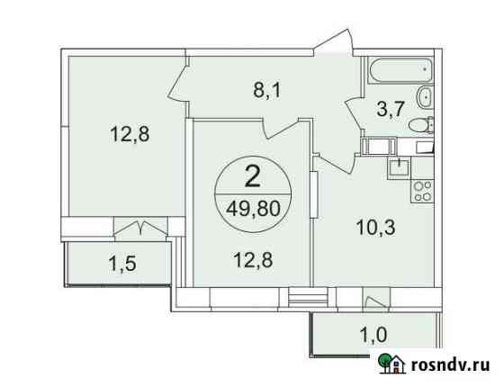 2-комнатная квартира, 49 м², 10/16 эт. на продажу в Химках Химки