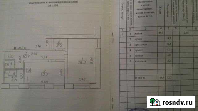1-комнатная квартира, 50 м², 1/3 эт. на продажу в Суоярви Суоярви - изображение 1