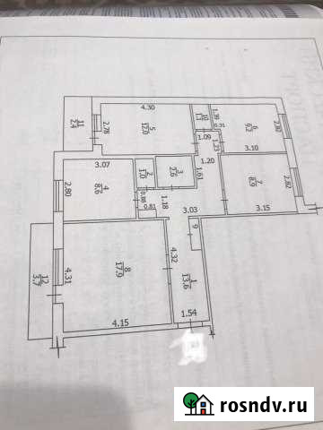 4-комнатная квартира, 76 м², 8/10 эт. на продажу в Северске Северск - изображение 1