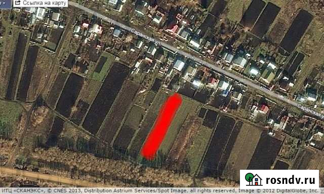 Участок СНТ, ДНП 18 сот. на продажу в Саранске Саранск - изображение 1