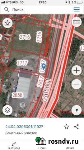 Участок промназначения 56 сот. на продажу в Сосновоборске Красноярского края Сосновоборск - изображение 1