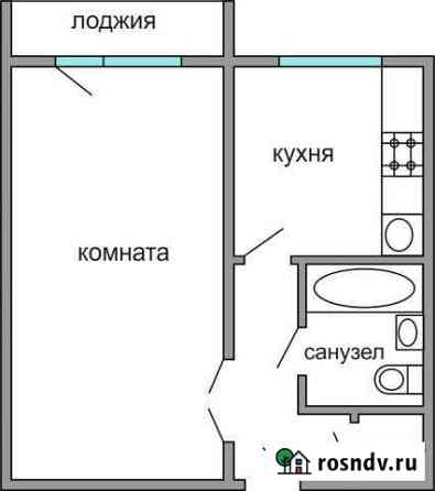 1-комнатная квартира, 34 м², 2/3 эт. на продажу в Талдоме Талдом