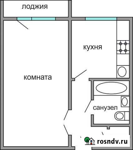 1-комнатная квартира, 34 м², 2/3 эт. на продажу в Талдоме Талдом - изображение 1