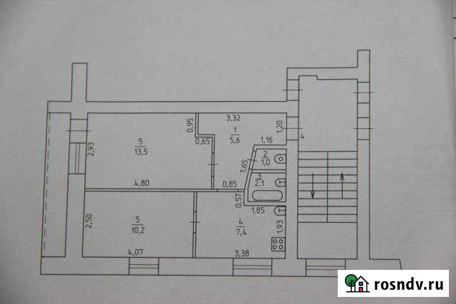 2-комнатная квартира, 40 м², 2/5 эт. на продажу в Кунгуре Кунгур - изображение 1