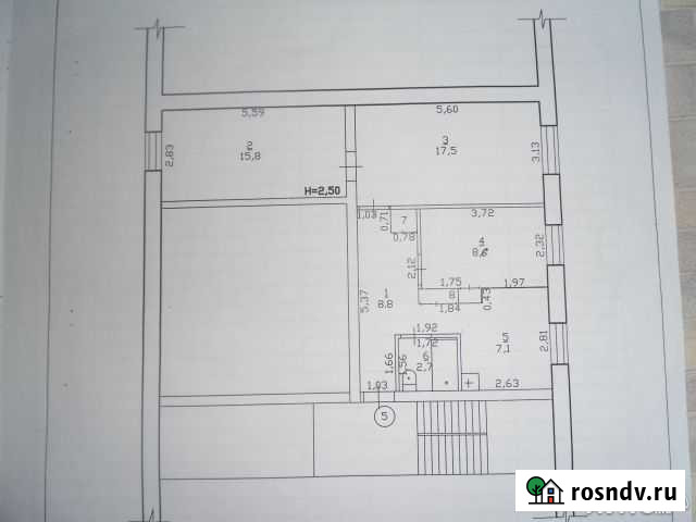 3-комнатная квартира, 61 м², 2/3 эт. на продажу в Шипуново Шипуново - изображение 1