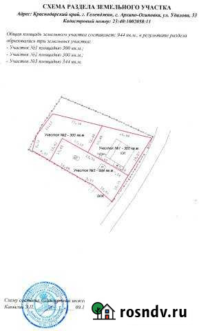 Участок ИЖС 3 сот. на продажу в Архипо-Осиповке Архипо-Осиповка - изображение 1