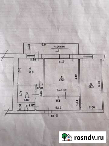 2-комнатная квартира, 57 м², 1/2 эт. на продажу в Чекмагуше Чекмагуш - изображение 1