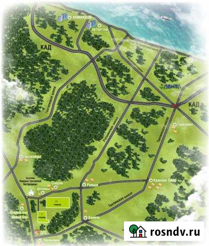 Участок СНТ, ДНП 12 сот. на продажу в Гостилицах Гостилицы - изображение 1