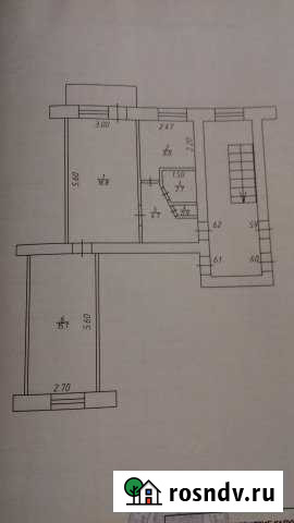 2-комнатная квартира, 48 м², 3/5 эт. на продажу в Кирове Калужской области Киров - изображение 1