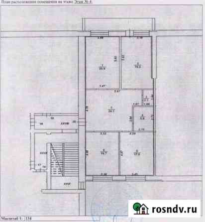 3-комнатная квартира, 105 м², 4/5 эт. на продажу в Россоши Россошь
