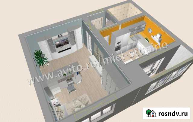 1-комнатная квартира, 43 м², 14/14 эт. на продажу в Ступино Ступино - изображение 1