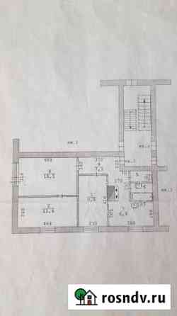 3-комнатная квартира, 54 м², 1/2 эт. на продажу в Шамарах Шамары