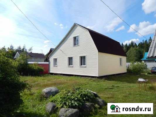 Дом 145 м² на участке 8 сот. на продажу в Рощино Ленинградской области Рощино - изображение 1