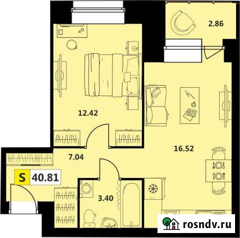 2-комнатная квартира, 41 м², 1/5 эт. на продажу в Северодвинске Северодвинск - изображение 1