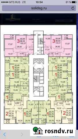 1-комнатная квартира, 56 м², 16/25 эт. на продажу в Котельниках Котельники - изображение 1