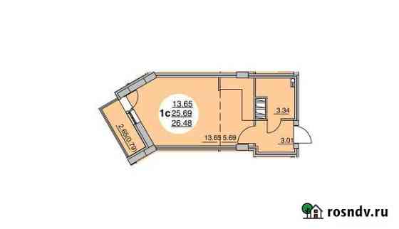 Квартира-студия, 26 м², 24/25 эт. на продажу в Перми Пермь
