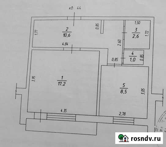 1-комнатная квартира, 40 м², 5/5 эт. на продажу в Березовском Кемеровской области Березовский - изображение 1