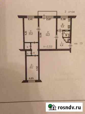 3-комнатная квартира, 53 м², 2/5 эт. на продажу в Приморске Ленинградской области Приморск