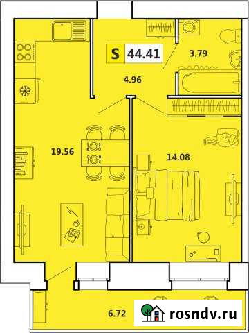 2-комнатная квартира, 44 м², 7/14 эт. на продажу в Архангельске Архангельск - изображение 1