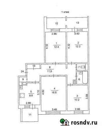 4-комнатная квартира, 77 м², 1/5 эт. на продажу в Лангепасе Лангепас