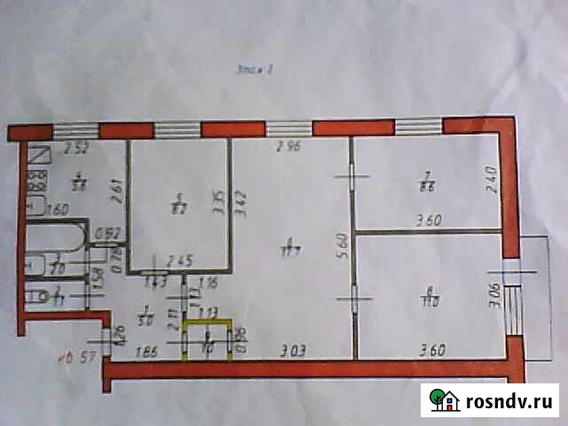 4-комнатная квартира, 60 м², 3/5 эт. на продажу в Богородицке Богородицк - изображение 1
