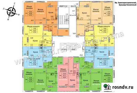 2-комнатная квартира, 70 м², 8/16 эт. на продажу в Чебоксарах Чебоксары