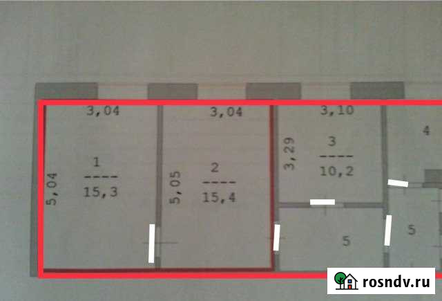3-комнатная квартира, 56 м², 3/9 эт. на продажу в Когалыме Когалым - изображение 1