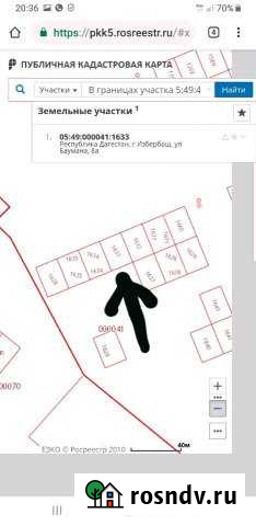 Участок ИЖС 450 сот. на продажу в Избербаше Избербаш - изображение 1