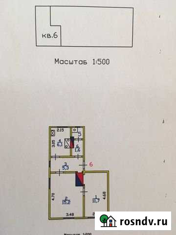 2-комнатная квартира, 41 м², 1/2 эт. на продажу в Судах Суда - изображение 1