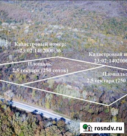 Участок СНТ, ДНП 500 сот. в аренду в Хадыженске Хадыженск - изображение 1