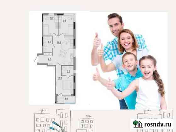 4-комнатная квартира, 69 м², 12/17 эт. на продажу в Ижевске Ижевск