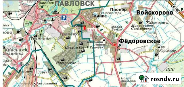 Участок ИЖС 15 сот. на продажу в Федоровском Ленинградской области Федоровское - изображение 1