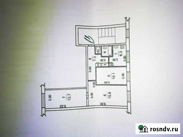 3-комнатная квартира, 56 м², 2/2 эт. на продажу в Любучанах Любучаны - изображение 1