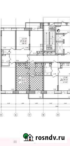2-комнатная квартира, 37 м², 13/17 эт. на продажу в Лесном Городке Лесной Городок - изображение 1
