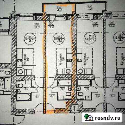 Квартира-студия, 29 м², 2/18 эт. на продажу в Томске Томск