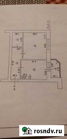 1-комнатная квартира, 44 м², 2/5 эт. на продажу в Высокой Горе Высокая Гора - изображение 1