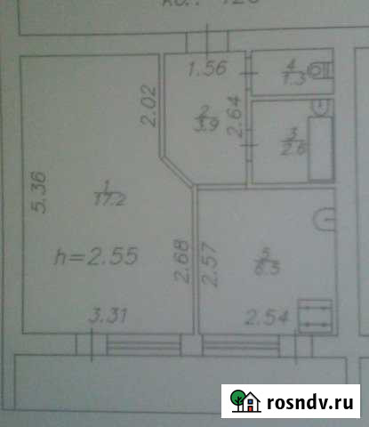 1-комнатная квартира, 31 м², 5/5 эт. на продажу в Товарково Товарково - изображение 1