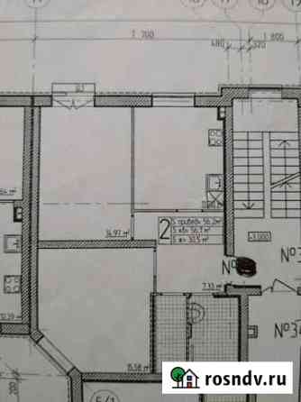 2-комнатная квартира, 57 м², 3/4 эт. на продажу во Всеволожске Всеволожск