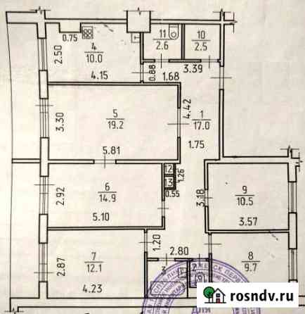 5-комнатная квартира, 102 м², 4/10 эт. на продажу в Ижевске Ижевск